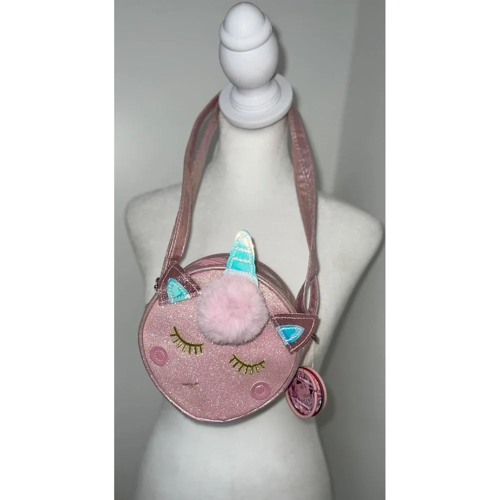 (…2)Unicorn bag, Personalised Unicorn purse, Unicorn Crossbody bag for girls